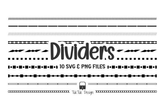 Divider, Decorative Element SVG PNG: A Versatile Design