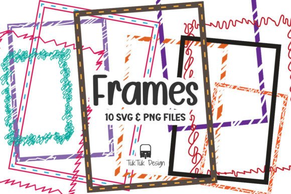 Frame Border for Embroidery: A Versatile Design Asset