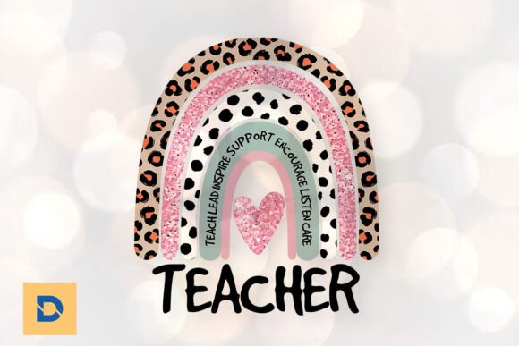 Rainbow Teach Lead Teacher Support PNG