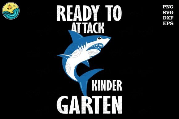Ready to Attack Kindergarten: A Fun Shark Design
