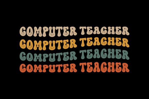 Review: Computer Teacher Retro T-Shirt Design