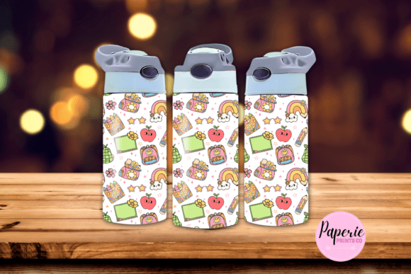 Review: School 12oz Flip Top Tumbler Wrap Png