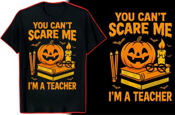 Teacher Ghost Halloween TShirt: A Spooky yet Charming Design