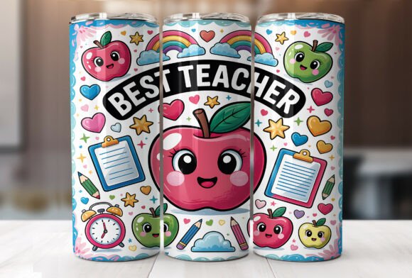 Teacher Tumbler Wraps Sublimation Design Review